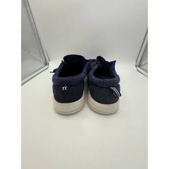 Mens Nautica Rushford Navy Blue Lightweight Textured Loafers Shoes Size 12